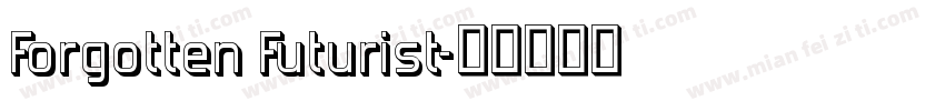 Forgotten Futurist字体转换